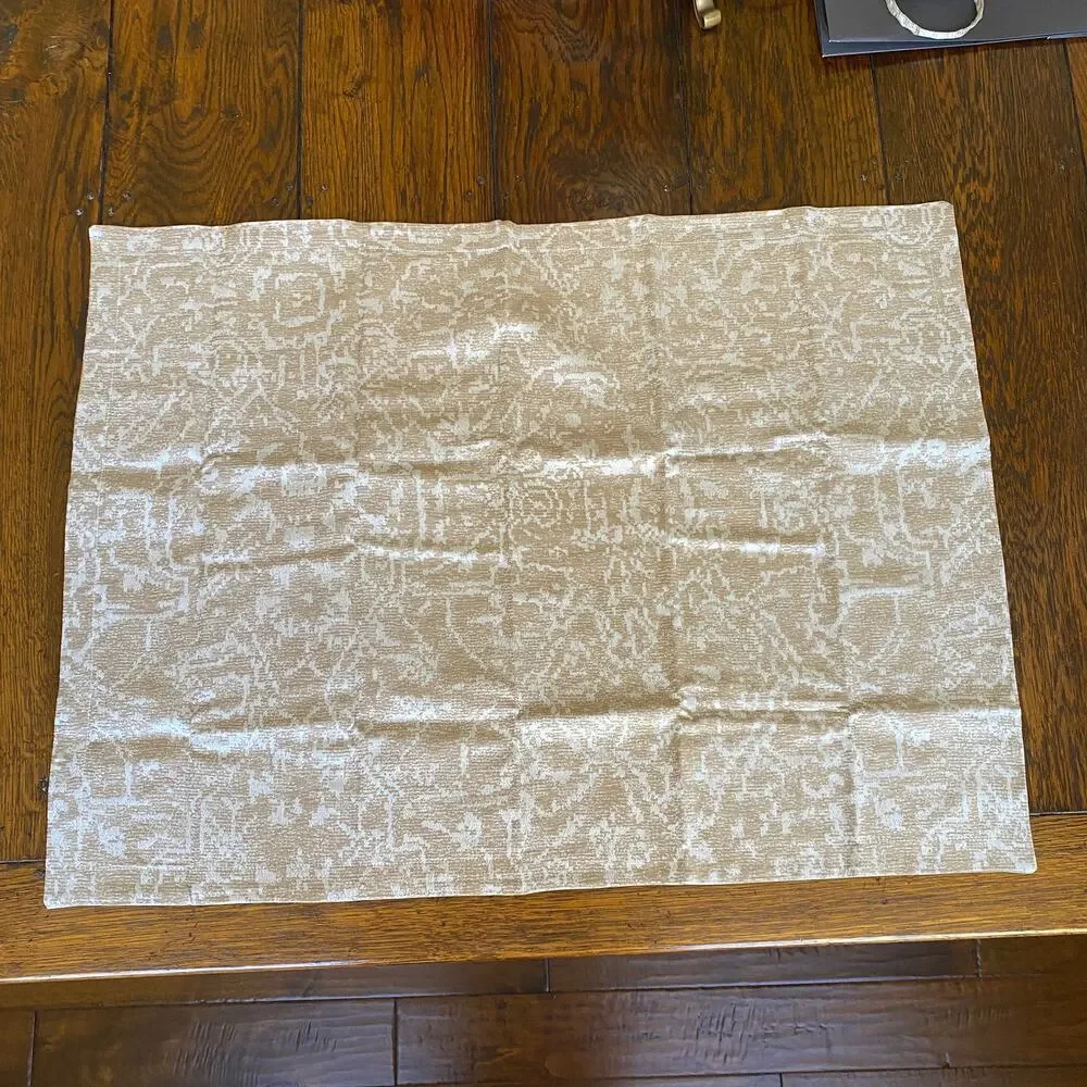 NWT 2 Restoration Hardware Italian Oushak Jacquard Standard Shams New with Tags
